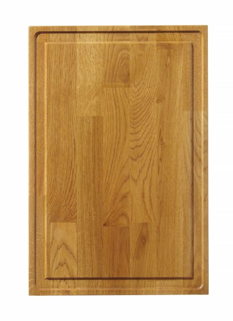 Deska dębowa do serwowania, HENDI, 420x280x(H)40mm