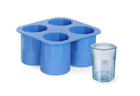 Forma do kostek lodu w kształcie kieliszka