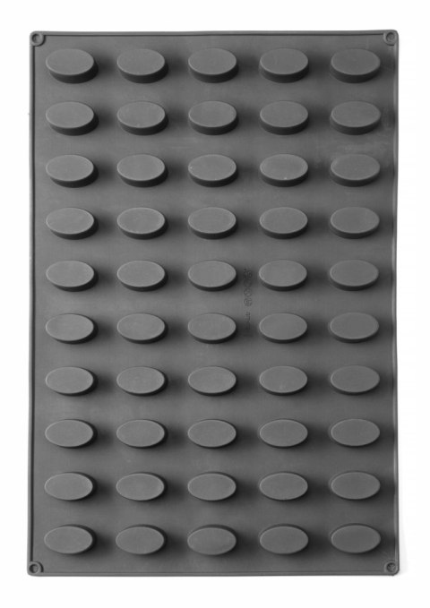 Forma silikonowa OVAL, HENDI, 570x375x(H)20mm, Owalny