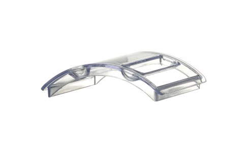 Kruszarka do lodu manualna, BarUp, srebrny, 160x140x(H)270mm