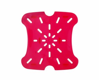 Ociekacz do pojemnika CamSquares Fresh Pro, Cambro, do pojemników 5,7l i 7,6l, czerwony, 187x181x(H)16mm