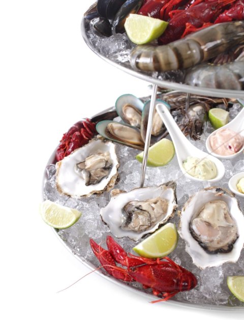 Patera do owoców morza zestaw