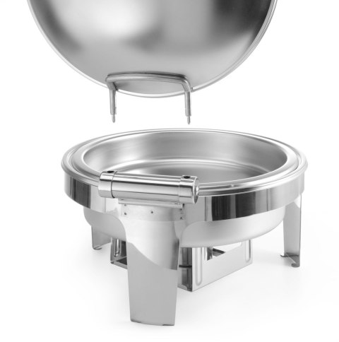 Podgrzewacz na pastę okrągły satynowany