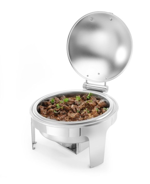 Podgrzewacz na pastę okrągły satynowany