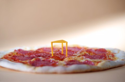 Podkładki dystansowe do transportu pizzy, HENDI, pomarańczowy, 500 szt