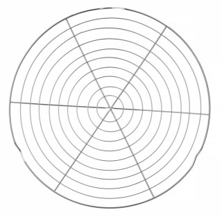 Ruszt do studzenia ciasta, HENDI, o320x(H)20mm
