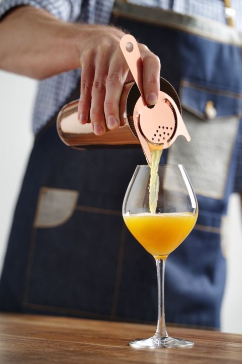 Sitko barmańskie Hawthorne, Bar up, miedziany, 160x75x(H)15mm