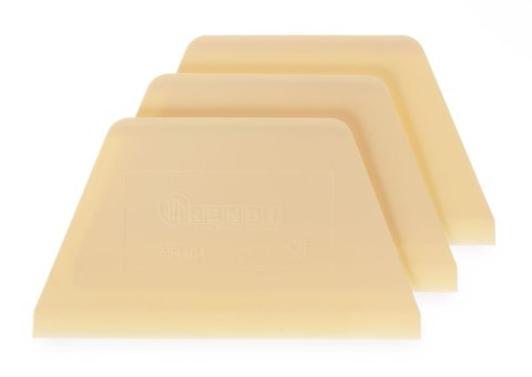 Skrobka do ciasta trapezowa - zestaw 3 szt., HENDI, 3 szt., 216x128mm