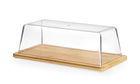 Taca bambusowa z pokrywką, HENDI, 320x160x(H)110mm, Prostokątny