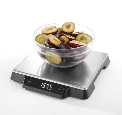 Waga kuchenna do 15 kg, HENDI, 266x269x(H)34mm