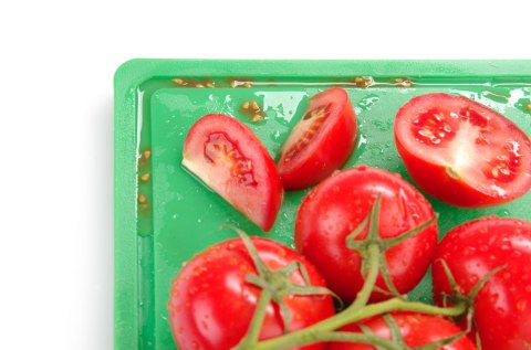 Deska do krojenia HACCP - GN 1/1 zielona do warzyw