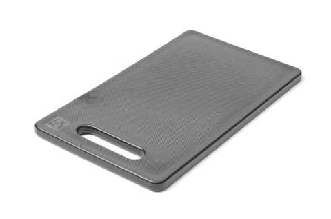 Deska do krojenia uniwersalna z uchwytem czarna 250x150x(H)10 mm