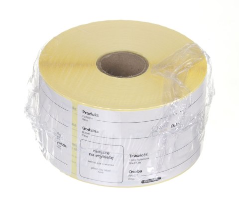 Etykiety Food Safety, wielorazowe - „DATA PRZYDATNOŚCI" , HENDI, 500 szt., 100x50mm