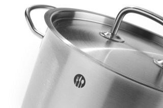 Garnek wysoki z pokrywką, HENDI, Kitchen Line, 2,8L, ⌀160x(H)140mm