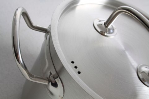 Garnek wysoki z pokrywką, HENDI, Kitchen Line, 2,8L, ⌀160x(H)140mm