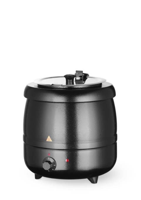 Kociołek do zupy, HENDI, Kitchen Line, 8L, czarny, 220-240V/400W, ⌀330x(H)363mm