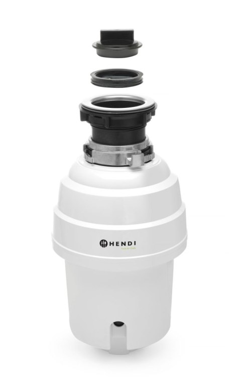 Młynek do odpadków 550 W z włącznikiem, HENDI, 230V/550W, ⌀210x(H)406mm