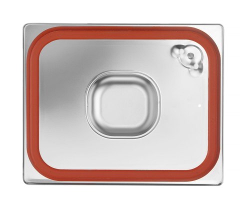 POKRYWKA DO POJEMNIKÓW GN Z USZCZELKĄ SILIKONOWĄ GN 1/2 - 265x325