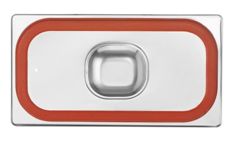 POKRYWKA DO POJEMNIKÓW GN Z USZCZELKĄ SILIKONOWĄ GN 1/3 - 325x176