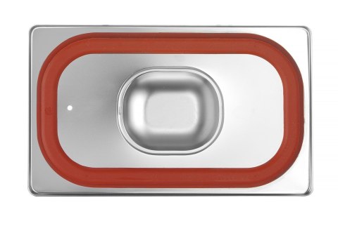 POKRYWKA DO POJEMNIKÓW GN Z USZCZELKĄ SILIKONOWĄ GN 1/4 - 265x162