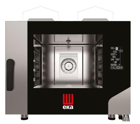 Piec konwekcyjno - parowy Millennial Black Mask BAKERY 4 x 600 x 400 gazowy, z bezpośrednim natryskiem, sterowany elektronicznie