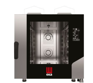 Piec konwekcyjno - parowy Millennial Black Mask BAKERY 6 x 600 x 400 gazowy, z bezpośrednim natryskiem, sterowany elektronicznie