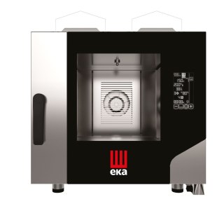 Piec konwekcyjno-parowy Millennial Black Mask Gastro, 5× GN 1/1 - sterowany elektronicznie, gazowy, Tecnoeka, 230V/300W, 9300kW,