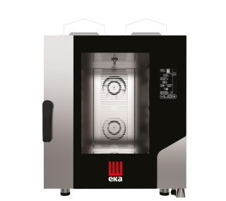 Piec konwekcyjno-parowy Millennial Black Mask Gastro, 7× GN 1/1 - sterowany elektronicznie, gazowy, Tecnoeka, 230V/500W, 13500kW