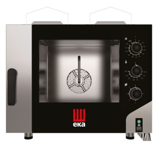 Piec konwekcyjno-parowy Millennial Smart Bakery, 4× 600×400 mm - sterowany elektromechanicznie, gazowy, Tecnoeka, 230V/300W, 9,3