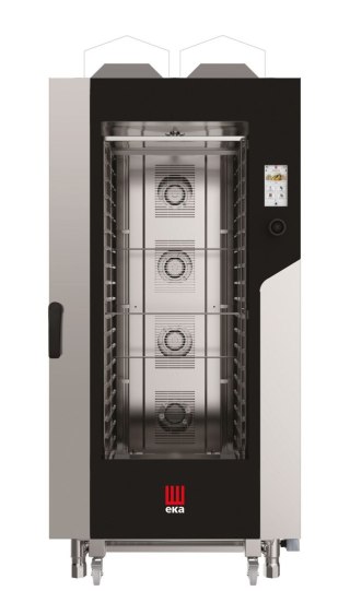 Piec konwekcyjno-parowy Millennial Touch Screen Gastro z automatycznym systemem myjącym, 20× GN 1/1 - sterowany elektronicznie, 