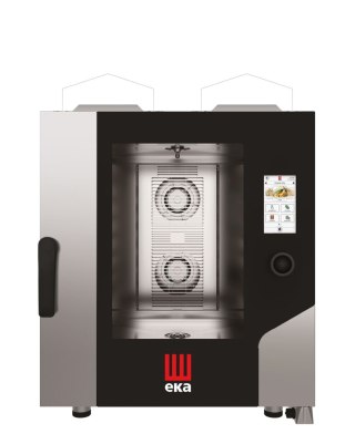 Piec konwekcyjno-parowy Millennial Touch Screen Gastro z automatycznym systemem myjącym, 7× GN 1/1 - sterowany elektronicznie, g