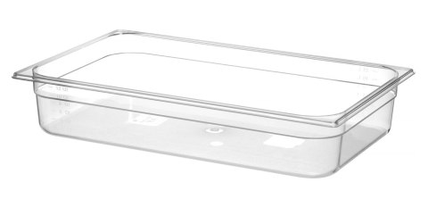 Pojemnik GN 1/1 z poliwęglanu, HENDI, Profi Line, GN 1/1, 14L, transparentny, 530x325x(H)100mm