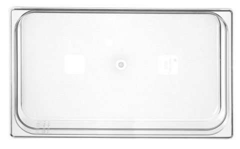 Pojemnik GN 1/1 z poliwęglanu, HENDI, Profi Line, GN 1/1, 14L, transparentny, 530x325x(H)100mm