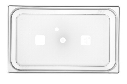 Pojemnik GN 1/1 z poliwęglanu, HENDI, Profi Line, GN 1/1, 24L, transparentny, 530x325x(H)200mm