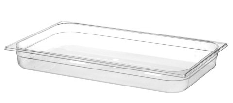 Pojemnik GN 1/1 z poliwęglanu, HENDI, Profi Line, GN 1/1, 9L, transparentny, 530x325x(H)65mm