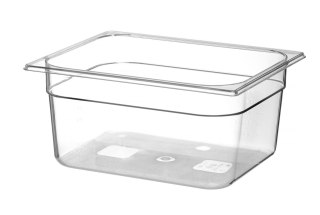 Pojemnik GN 1/2 z poliwęglanu, HENDI, Profi Line, GN 1/2, 9,5L, transparentny, 325x265x(H)150mm