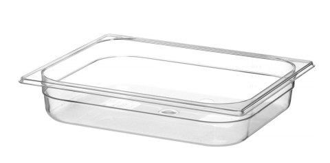 Pojemnik GN 1/2 z poliwęglanu, HENDI, Profi Line, GN 1/2, 4L, transparentny, 325x265x(H)65mm