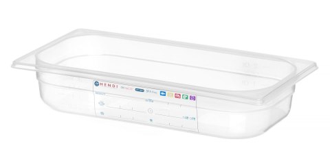 Pojemnik GN 1/3 HACCP z polipropylenu 65mm