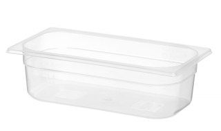 Pojemnik GN 1/3 z polipropylenu, HENDI, Profi Line, GN 1/3, 3,5L, transparentny, 325x176x(H)100mm