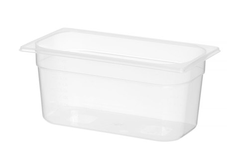 Pojemnik GN 1/3 z polipropylenu, HENDI, Profi Line, GN 1/3, 5L, transparentny, 325x176x(H)150mm
