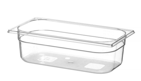 Pojemnik GN 1/3 z poliwęglanu, HENDI, Profi Line, GN 1/3, 4L, transparentny, 325x176x(H)100mm