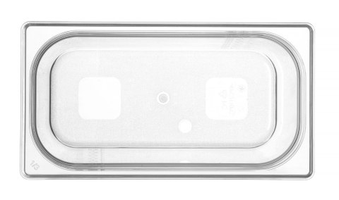 Pojemnik GN 1/3 z poliwęglanu, HENDI, Profi Line, GN 1/3, 7,8L, transparentny, 325x176x(H)200mm