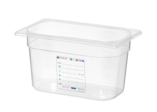 Pojemnik GN 1/4 HACCP z polipropylenu 150mm