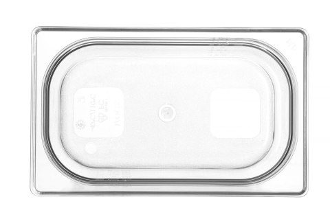 Pojemnik GN 1/4 z poliwęglanu, HENDI, Profi Line, GN 1/4, 5,5L, transparentny, 265x162x(H)200mm