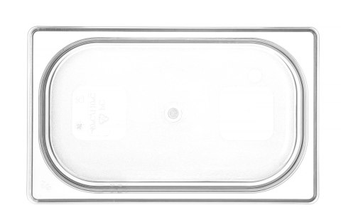 Pojemnik GN 1/4 z poliwęglanu, HENDI, Profi Line, GN 1/4, 1,8L, transparentny, 265x162x(H)65mm