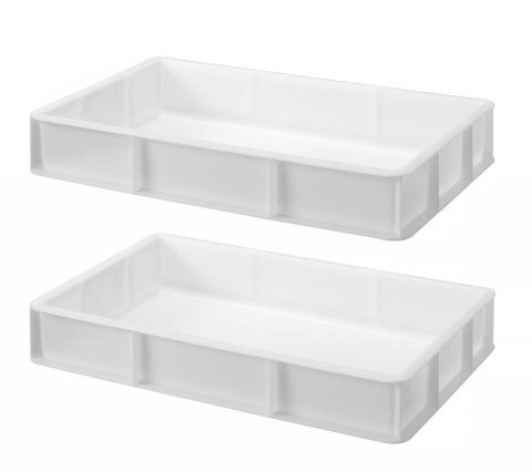 Pojemnik na ciasto na pizzę GN1/1, HENDI, GN 1/1, biały, 530x325x(H)90mm