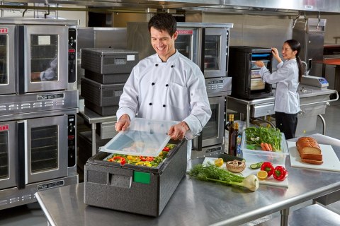 Pojemnik termoizolacyjny CAMBRO Cam GoBox® ładowany od góry, GN 1/1 35,5 l