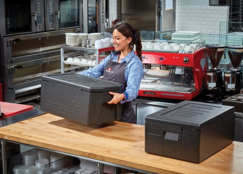 Pojemnik termoizolacyjny CAMBRO Cam GoBox® ładowany od góry, GN 1/1 46 l