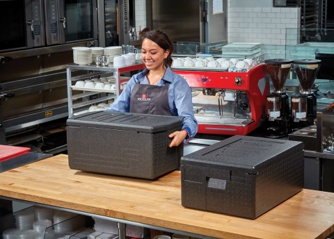 Pojemnik termoizolacyjny CAMBRO Cam GoBox® ładowany od góry, GN 1/1 46 l