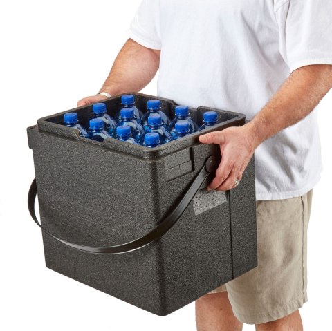 Pojemnik termoizolacyjny CAMBRO Cam GoBox® na napoje, ładowany od góry, z paskiem na ramię 35l